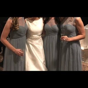 Jenny Yoo Aria Bridesmaid - Mayan Blue, Size 6